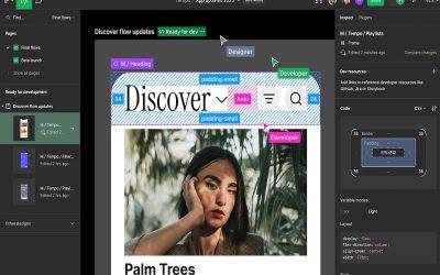 Figma offers new mode for developers, adds variables, prototyping features