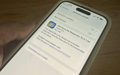 Apple’s disappearing Rapid Security Response update (u)