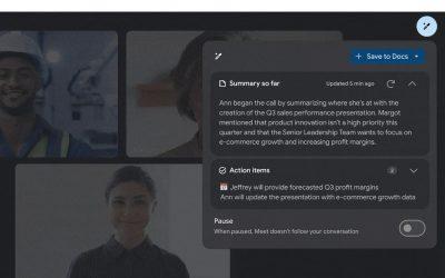 Google’s Duet AI now available for Workspace enterprise customers
