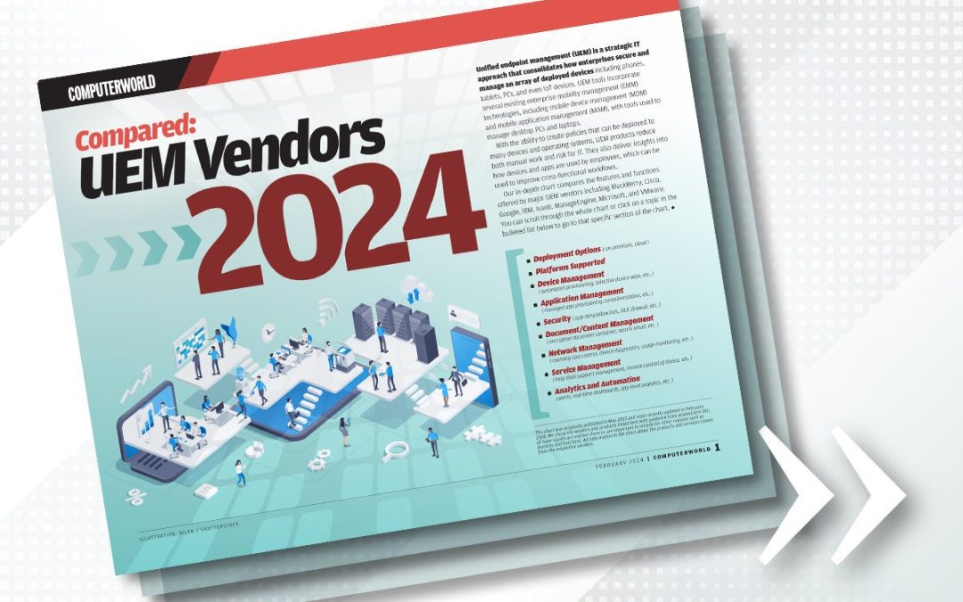 Download: UEM vendor comparison chart 2024